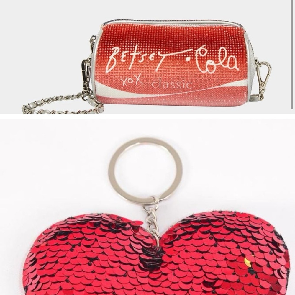 Betsey Johnson Coca Cola crossbody bag